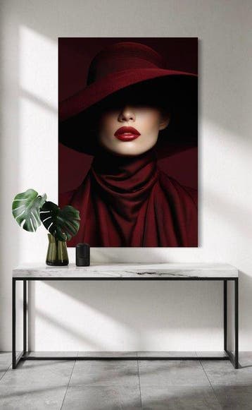 La Mama - Rouge Secret - XL - Œuvre unique 1/1