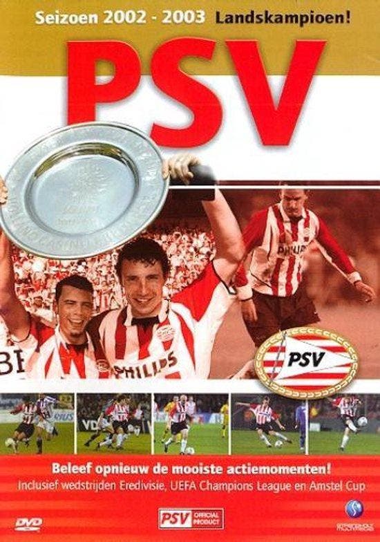 Psv landskampioen 2002-2003 (dvd tweedehands film), Cd's en Dvd's, Dvd's | Actie, Ophalen of Verzenden