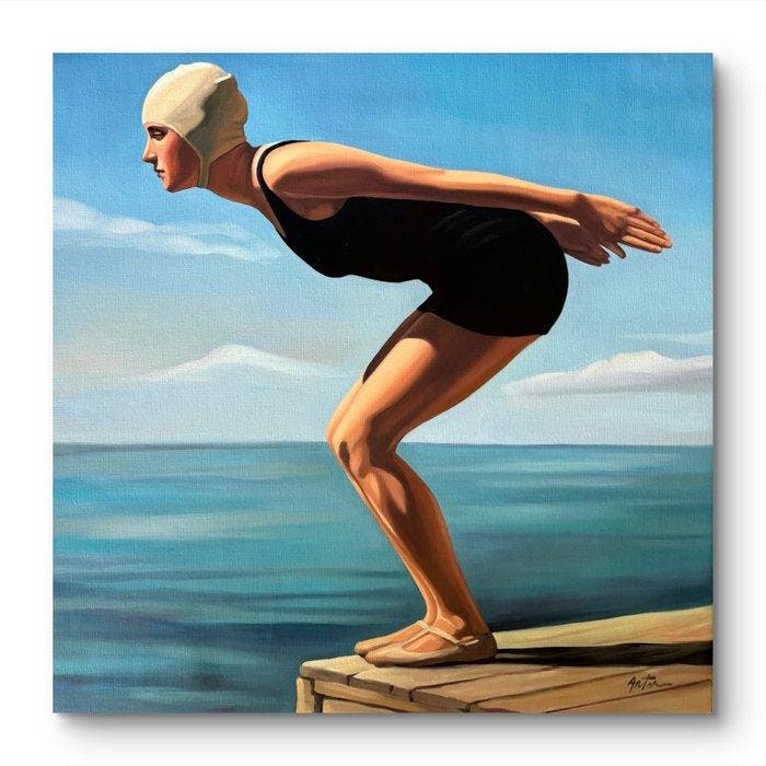 Laura Anton - Le Défi, XL, Antiek en Kunst, Kunst | Designobjecten
