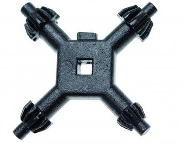 Bgs Technic Universele boorkop kruissleutel 4 - 7 mm, Auto diversen, Autogereedschap, Verzenden, Nieuw