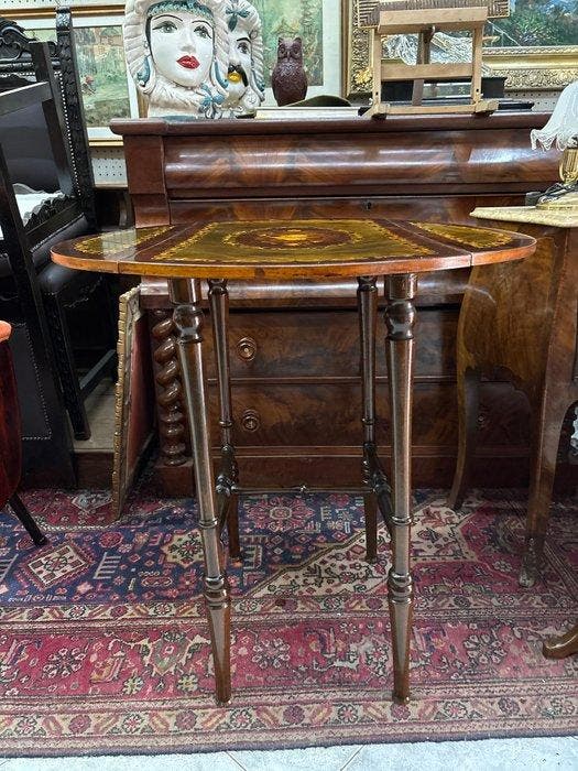 Bijzettafel - citroen - Hoogte: 79 cm, Antiek en Kunst, Antiek | Overige Antiek