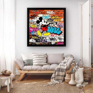 Urban3DArt (1971) - Mickey Gangster Limited Edition, Antiek en Kunst