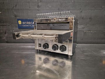 Toaster | Milantoast | transportband broodrooster | RVS |, Nieuw in verpakking, Ovens, Microgolfovens en Steamers
