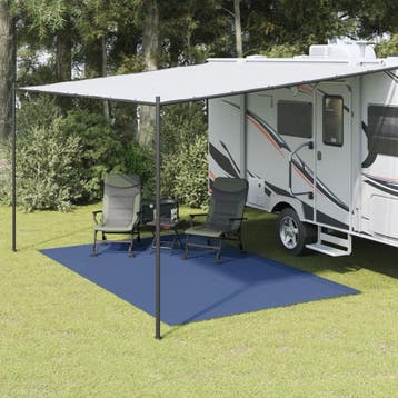 vidaXL Tenttapijt 4x2,5 m blauw, Verzenden, Nieuw