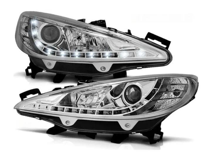 Daylight Chrome LED dagrijverlichting koplampen, Auto-onderdelen, Verlichting, Nieuw, Universele onderdelen, Verzenden
