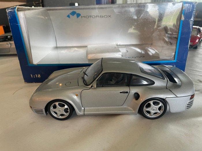 Exoto 1:18 - Modelauto - Porsche 959, Hobby en Vrije tijd, Modelauto's | 1:5 tot 1:12