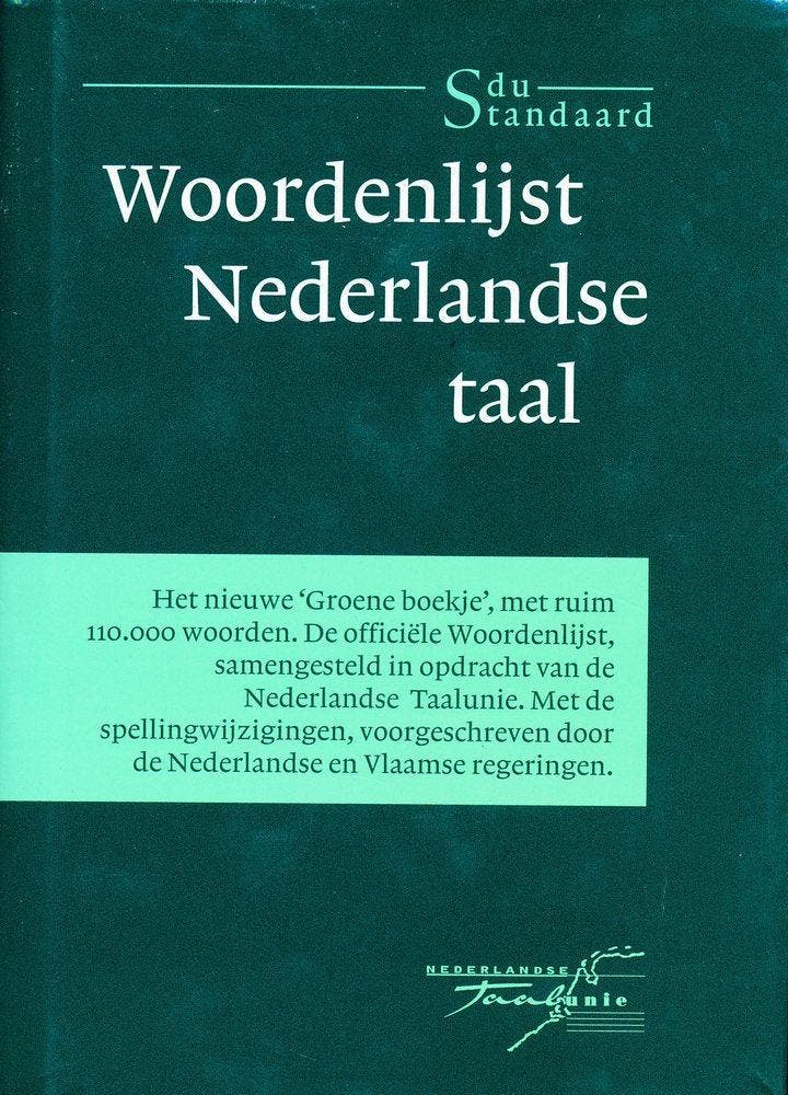 Woordenlijst Nederlandse taal: Het groene boekje, Boeken, Schoolboeken, Verzenden