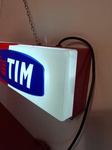 TIM - Neonlichtbord - Plastic, Metaal
