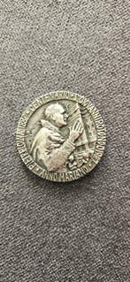 Italië. Medal argento 1987 Centenario della nascita di Padre