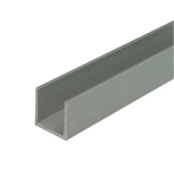 Aluminium U-profiel 20x20x20x2-Aluminium-4000 mm, Huis en Inrichting, Verzenden, Nieuw