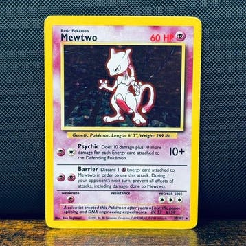 Pokémon Card - Mewtwo Holo 10 – Pokémon