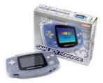 Nintendo Game Boy Advance Transparent Blue in Doos (Nette..., Games en Spelcomputers, Ophalen of Verzenden, Zo goed als nieuw