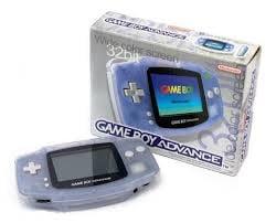 Nintendo Game Boy Advance Transparent Blue in Doos (Nette..., Games en Spelcomputers, Spelcomputers | Nintendo Game Boy, Zo goed als nieuw