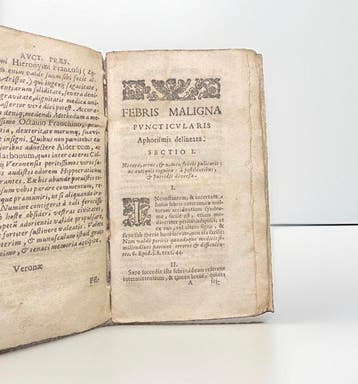 Petri a Castro - Febris Maligna Puncticularis - 1685