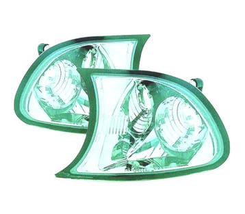 CLIGNOTANTS AVANT POUR BMW E46 99-01 COUPÉ CABRIO CHROMÉ, Verzenden