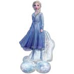 Helium Ballon Frozen Elsa Standaard leeg 1,37m, Verzenden, Nieuw