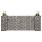vidaXL Gabion plantenbak H-vormig 260x40x100 cm staaldraad, Verzenden, Nieuw