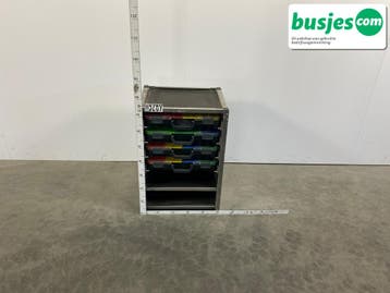 Aluca bedrijfswageninrichting 520x420x750mm (3269), Verzenden, Gebruikt