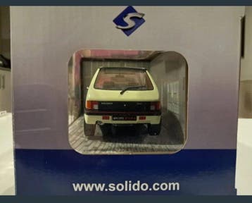 Solido 1:18 - Voiture miniature - Peugeot 205 GTI