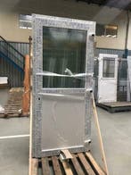 PVC deuren 93x208 half glas- ideaal voor schuur,garage STOCK, 80 tot 100 cm, Nieuw, Ophalen of Verzenden, Buitendeur