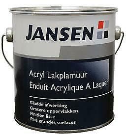 Jansen ACRYL watergedragen LAKPLAMUUR (voorheen Ahrweilit Sp, Verzenden, Nieuw