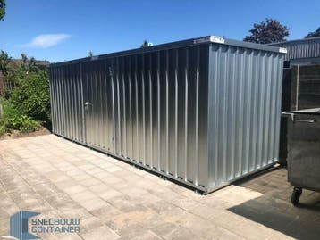 Tijdelijk of permanente berging - Demontabele container 6x2M