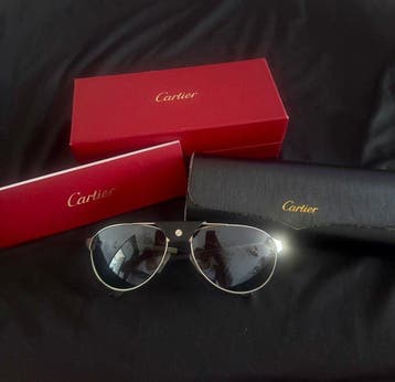 Cartier - Santos-dumont - Lunettes de soleil, Nieuw
