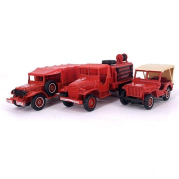 Solido 1:43 / 1:50 - Modelauto (3) - Lot of 3 Emergency and, Nieuw