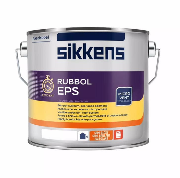 Sikkens Rubbol EPS - 2,5L RAL 9016 | Verkeerswit 2.5L, Bricolage & Construction, Peinture, Vernis & Laque, Envoi