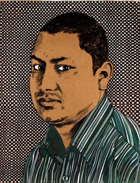 baptiste laurent - Ahmed, Antiquités & Art, Art | Peinture | Moderne