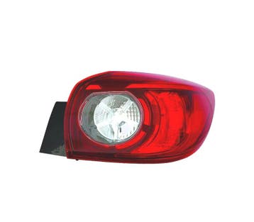 FEUX ARRIÈRE DROIT POUR MAZDA 3 5P 13-17 HATCHBACK BLANC ROU, Verzenden