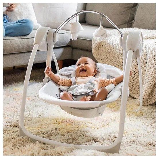 0m Comfort 2 Go Portable Swing - Cuddle Lamb / Babyschommel, Kinderen en Baby's, Babywiegjes en Ledikanten, Nieuw, Verzenden