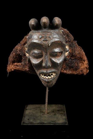 tribale masker - Chokwe - DR Congo (Zonder minimumprijs), Antiek en Kunst, Kunst | Niet-Westerse kunst