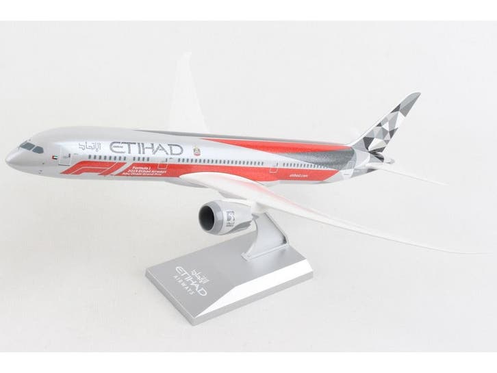 Schaal 1:200 Skymarks SKR1005 Boeing 787-9 Etihad F1 Reg...., Hobby en Vrije tijd, Modelbouw | Vliegtuigen en Helikopters, Nieuw