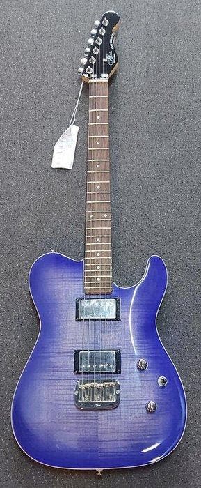 G&L - Tribute Asat DeLuxe Bright Blueburst - - Elektrische, Nieuw