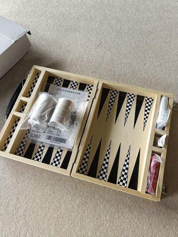 Pièce de jeu - Vans Checkerboard Backgammon Set - Bois
