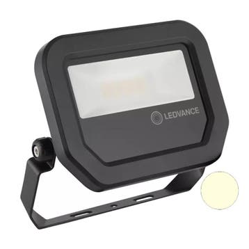 Ledvance FL10 8W LED Bouwlamp 230V Zwart 3000K Warmwit, Ophalen of Verzenden, Nieuw