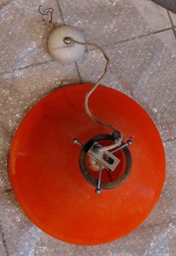 Plafondlamp - Glas, Antiek en Kunst