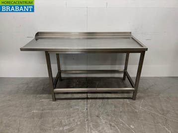 RVS Afvoertafel t.b.v. doorschuifvaatwasser 160 x 75 cm, Ophalen of Verzenden, Nieuw in verpakking