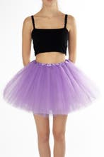 KIMU® Tutu Lila Tule Rokje XS S 140 146 152 158 164 Licht Pa, Ophalen of Verzenden