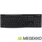 Logitech K270 toetsenbord Draadloos Zwart Azerty Belgisch, Verzenden