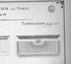 Baccarat - Dienblad - Puntige Diamant - Kristal, Antiek en Kunst, Antiek | Glaswerk en Kristal