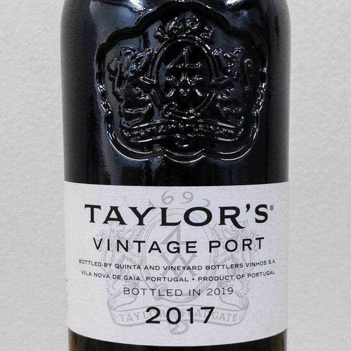 2017 Taylors - Vintage Port - Porto - 1 Fles (0,75 liter), Collections, Vins