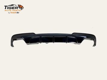 BMW F10 diffuser CS-1 stijl hoogglans zwart 2010-2017, Auto-onderdelen, Nieuw, Achter, BMW, Bumper