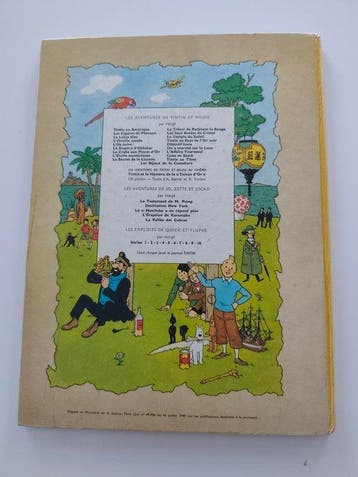 Tintin T21 - Les bijoux de la Castafiore (B34) - C - 1 Album