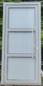 pvc voordeur , buitendeur , deur  105 x 230, Ophalen of Verzenden, Buitendeur