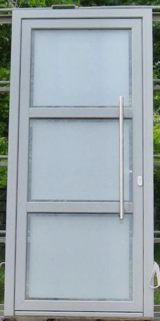 pvc voordeur , buitendeur , deur  105 x 230, Doe-het-zelf en Bouw, Deuren en Vliegenramen, Nieuw, Glas, Kunststof, Buitendeur