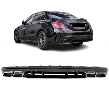 Diffuser | geschikt voor Mercedes-Benz | C-klasse 14-20 4d s, Verzenden