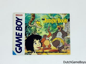 Gameboy Classic - The Jungle Book - HOL - Manual, Verzenden, Gebruikt