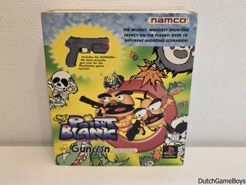 Playstation 1 / PS1 - Point Blank 1 Big Box + Guncon - USA, Verzenden, Gebruikt